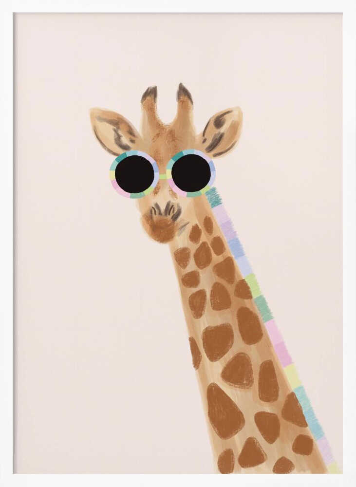 Giraffe in Sunglasses