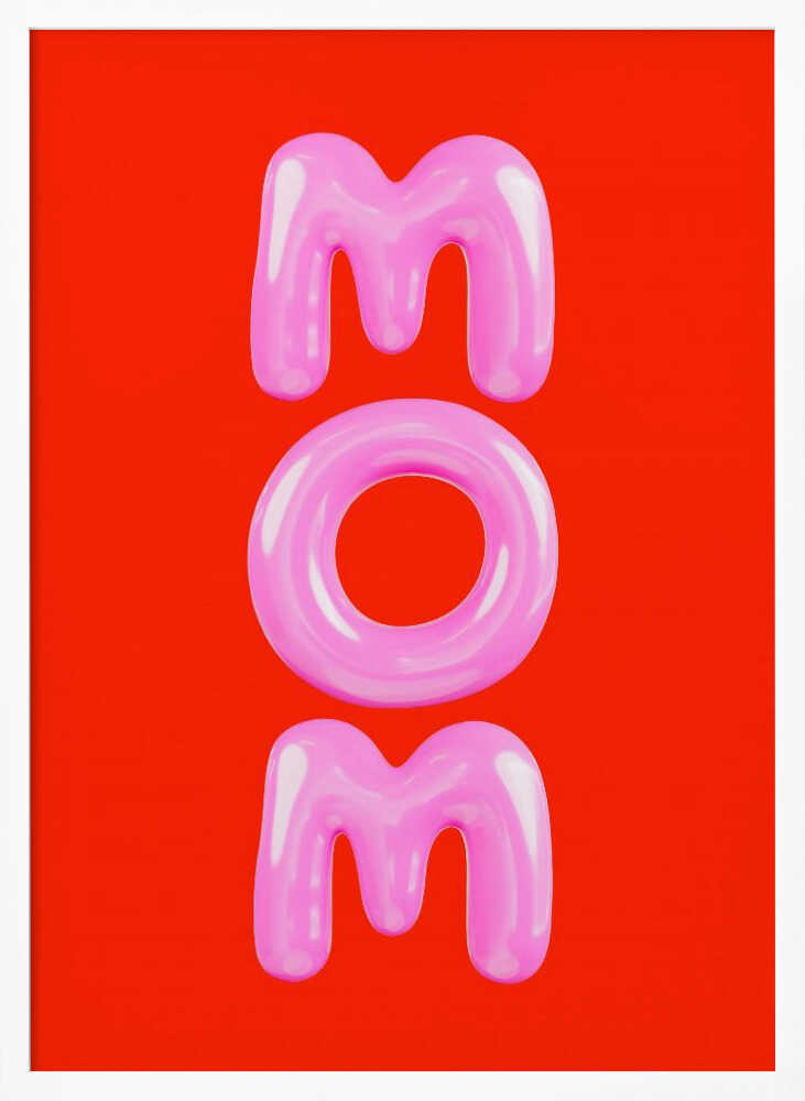 Bubblegum Pattern Mom