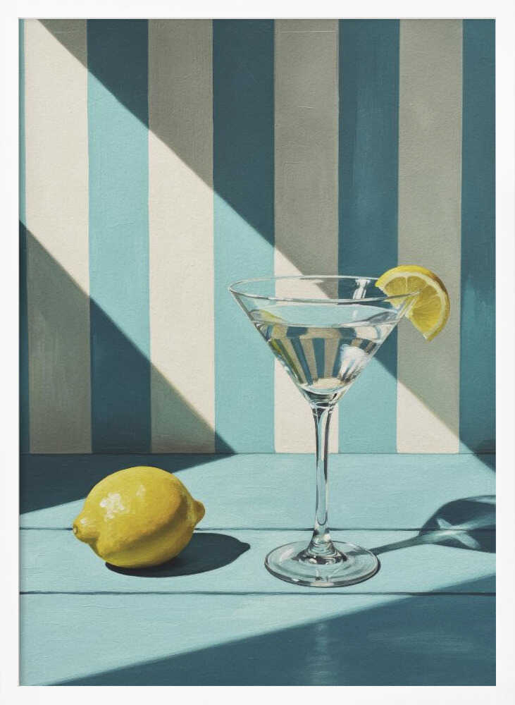 Refreshing Martini Stripes