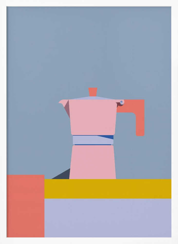 Pink Moka Pot