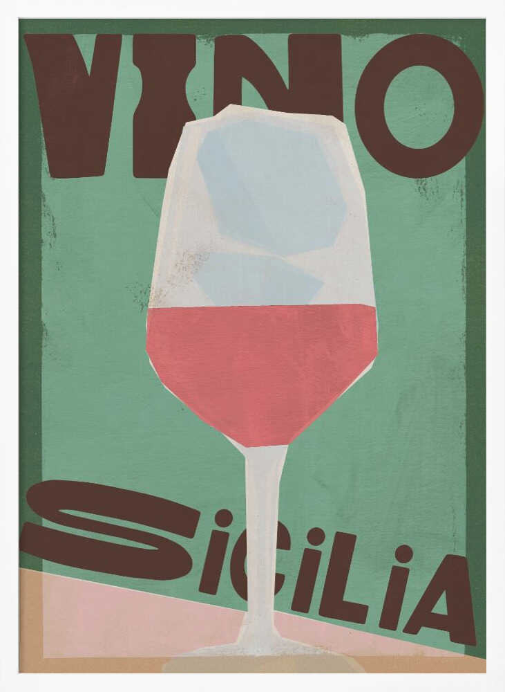 Vino Sicilia Glass
