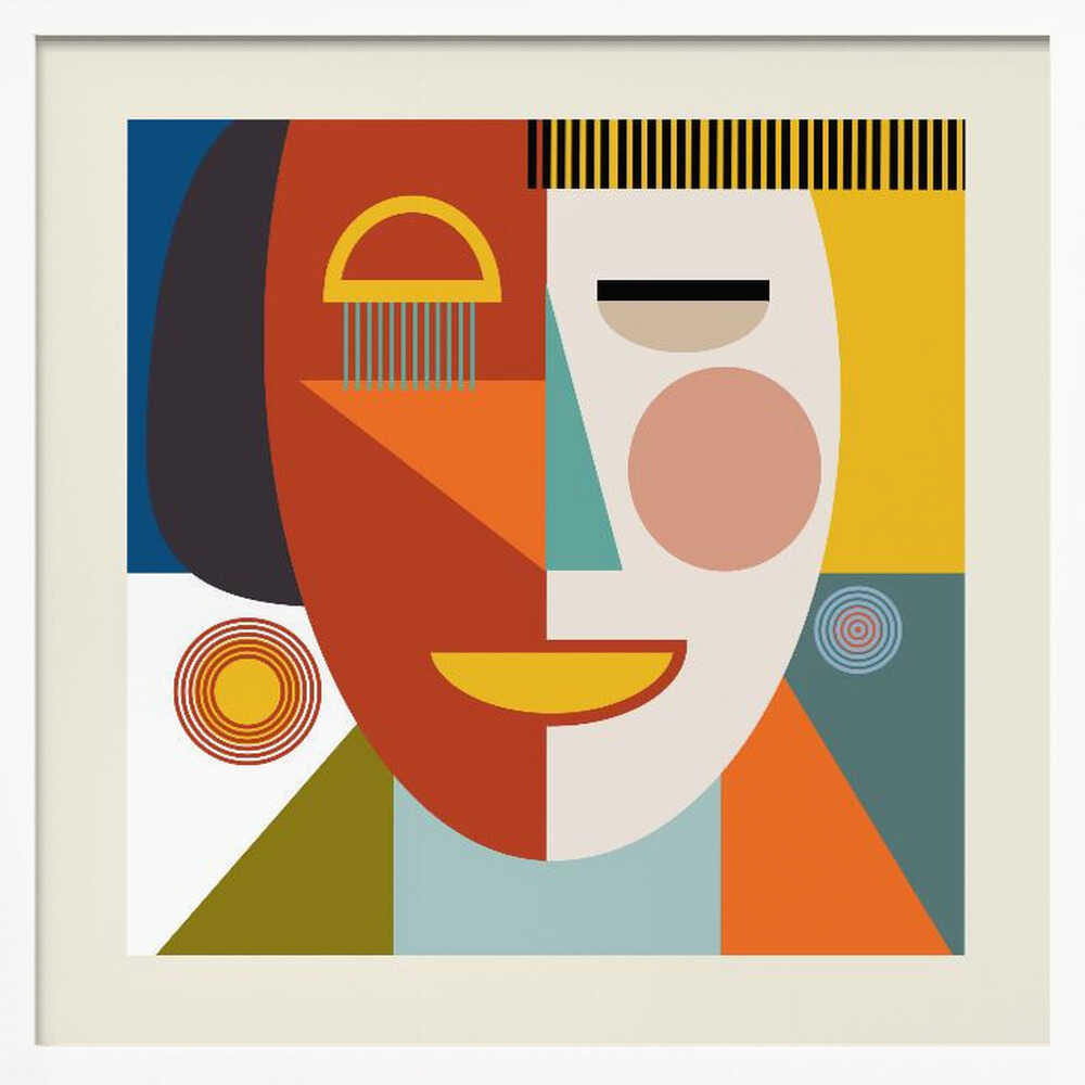 Faces Stripes Minimal Kopie