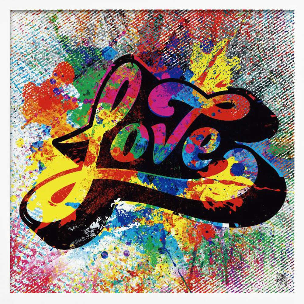 Colorful Love Splatter