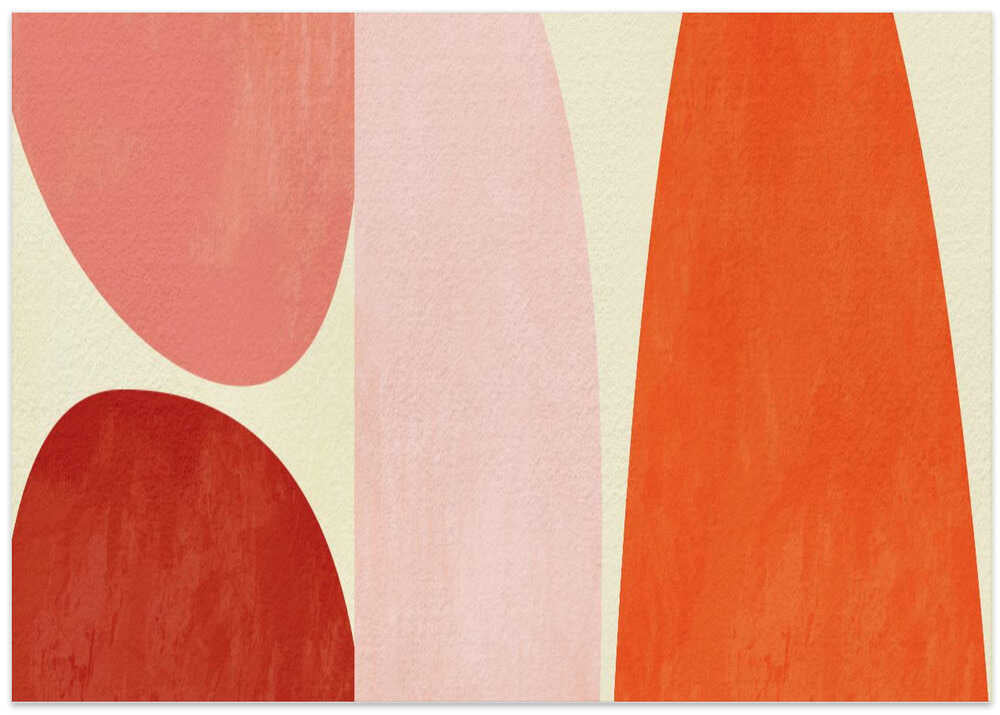 Warm Pastel Geometry
