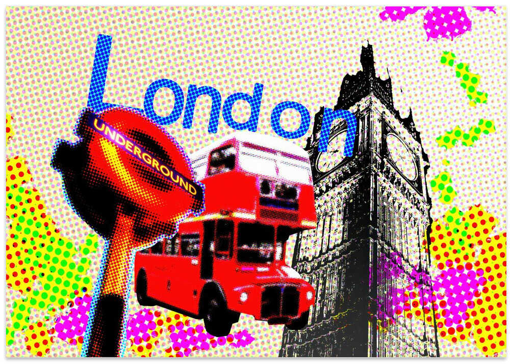 Iconic London Pop Art