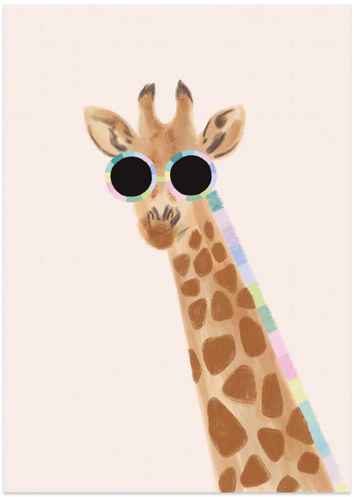Giraffe in Sunglasses