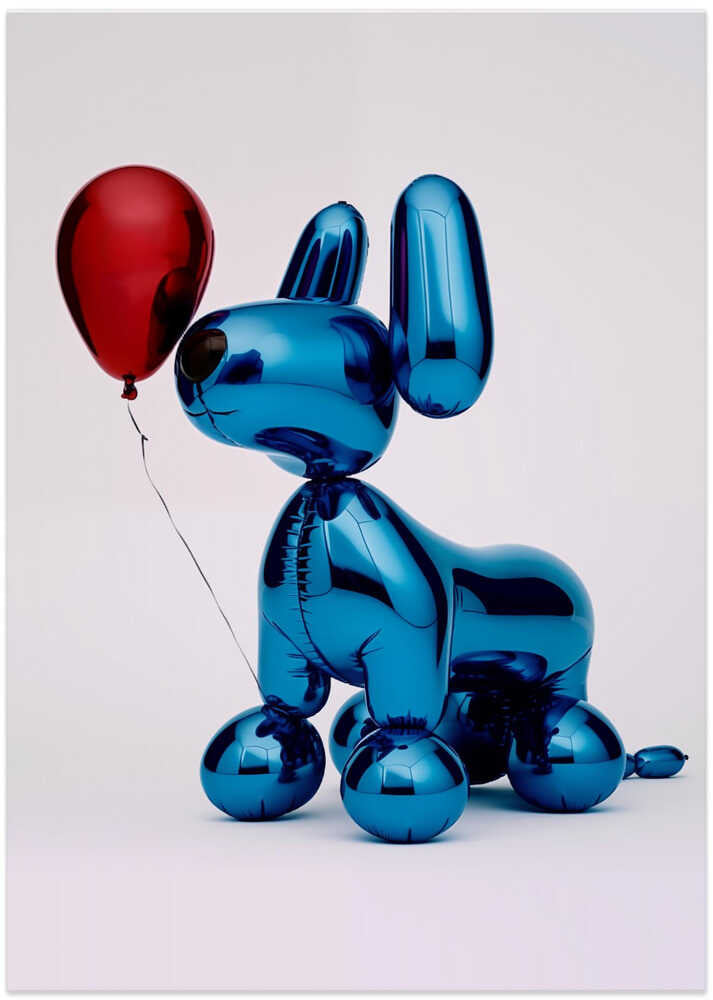Blue Balloon Dog