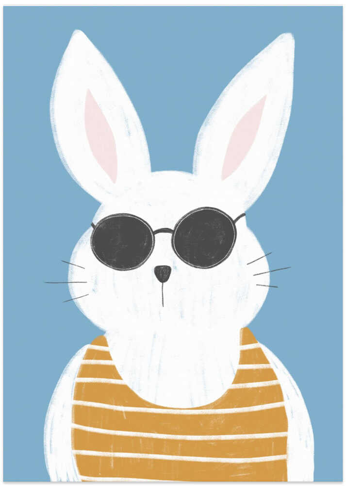 Cool Bunny With Shades