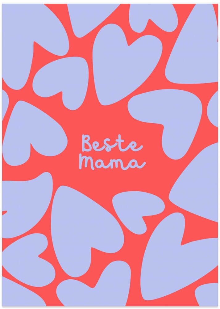 Beste Mama Herzen