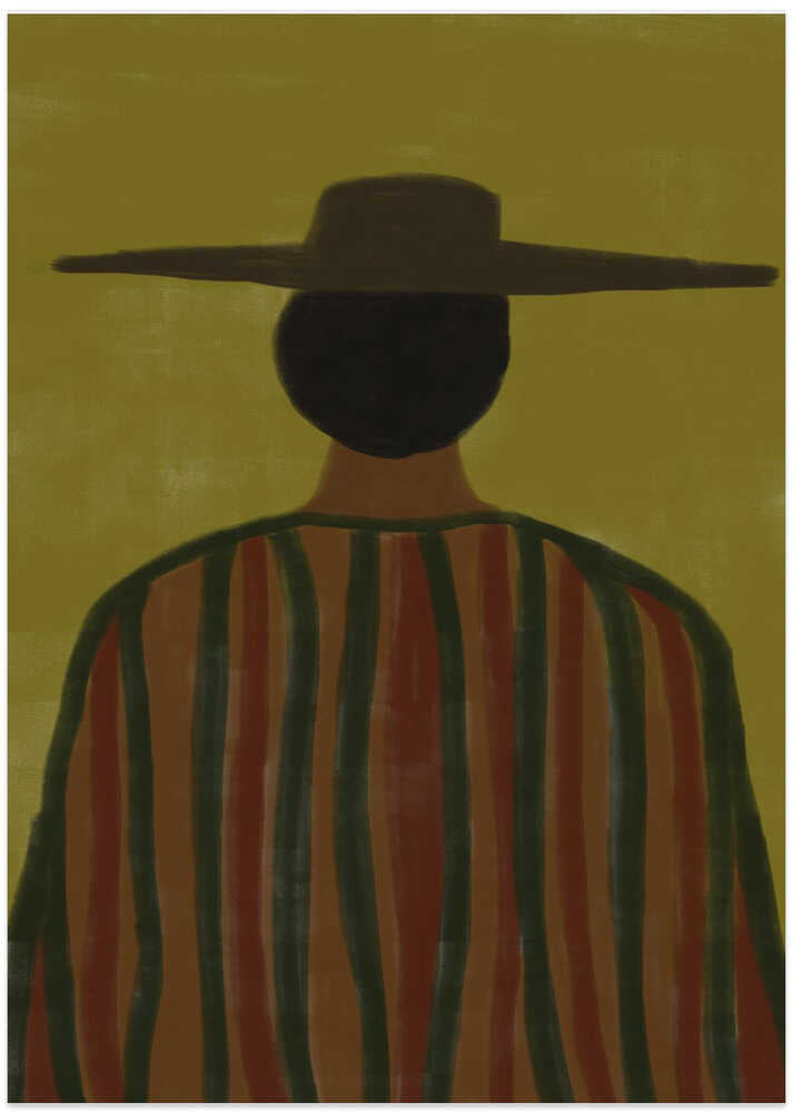 Southwestern Man with Hat