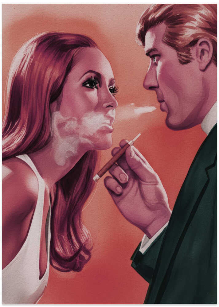 Flirtatious Smoke Break