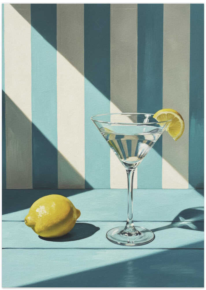 Refreshing Martini Stripes