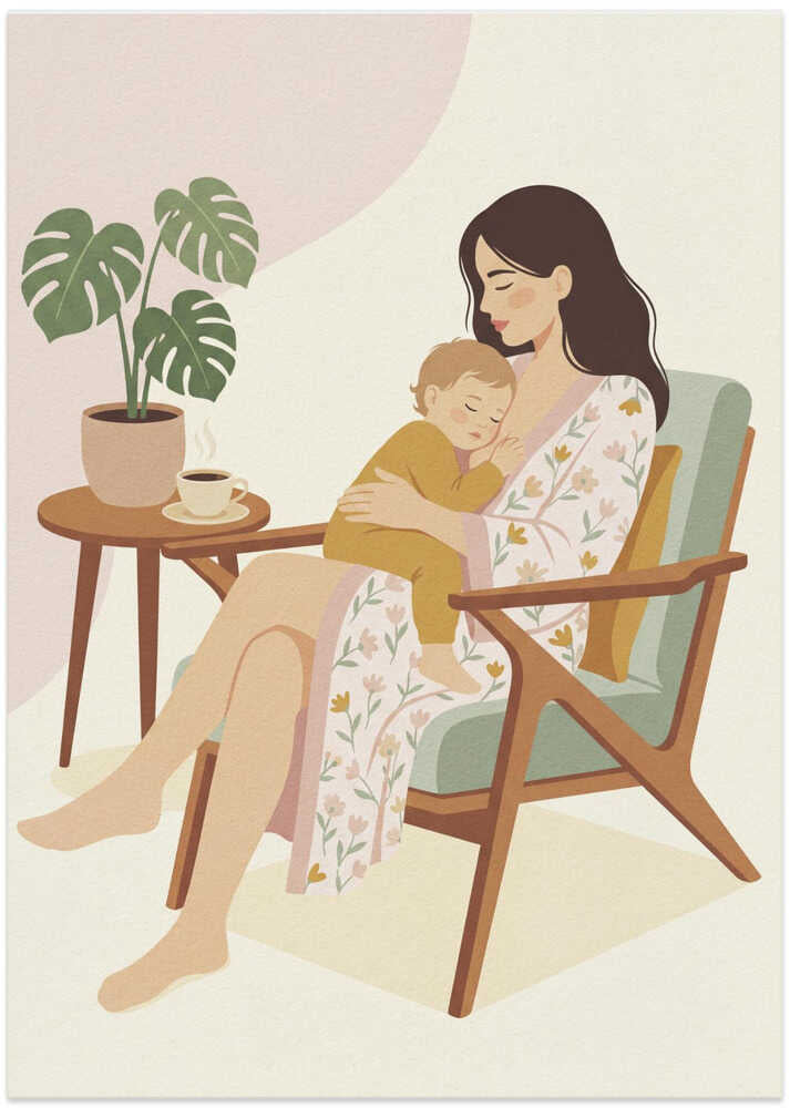 Mother With Small Child