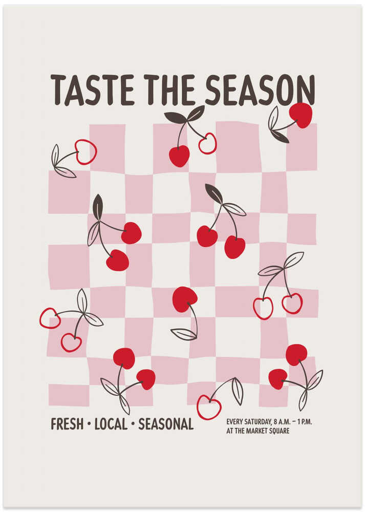 Taste The Season Cherries