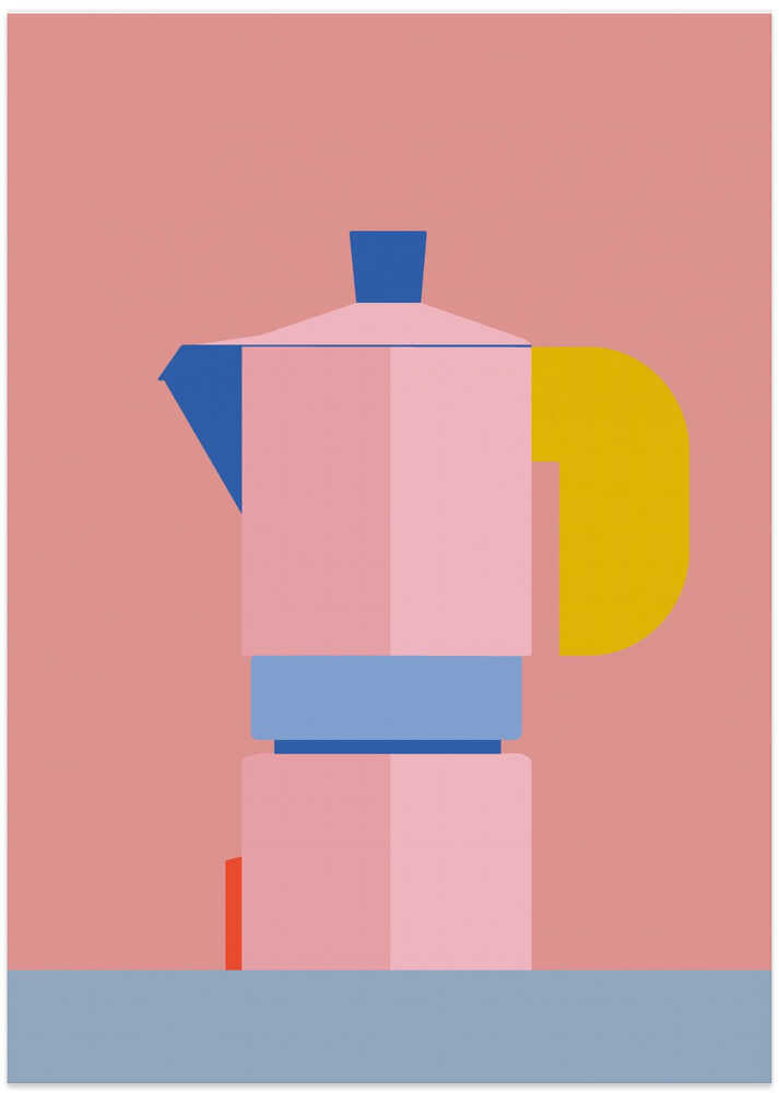 Pink Moka Pot