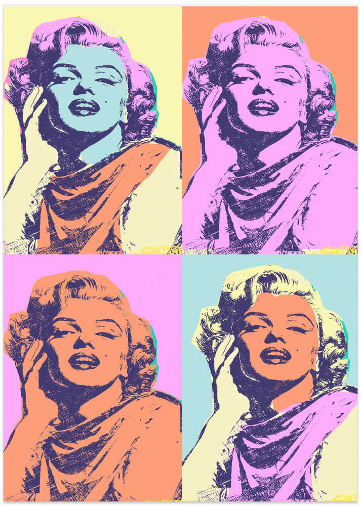 Iconic Pop Art Beauty