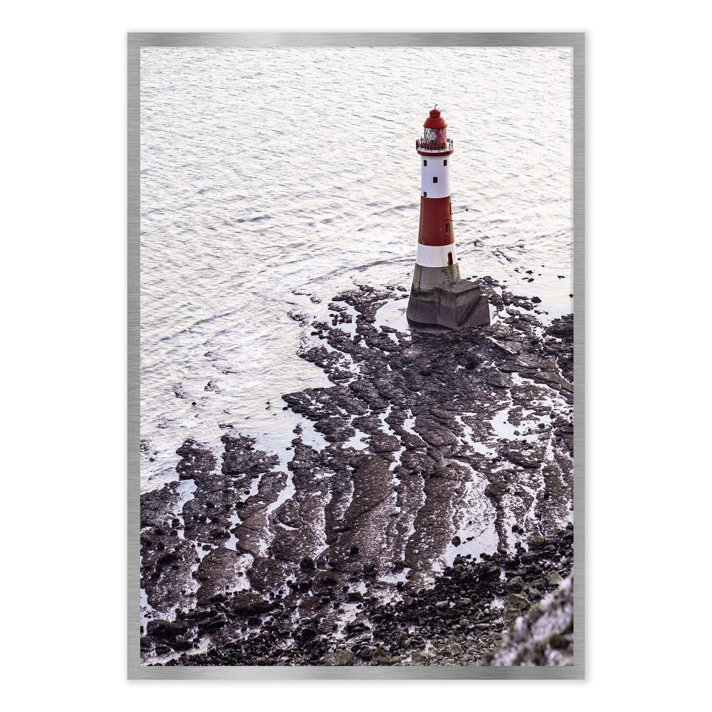 Red Lighthouse Photographic Print