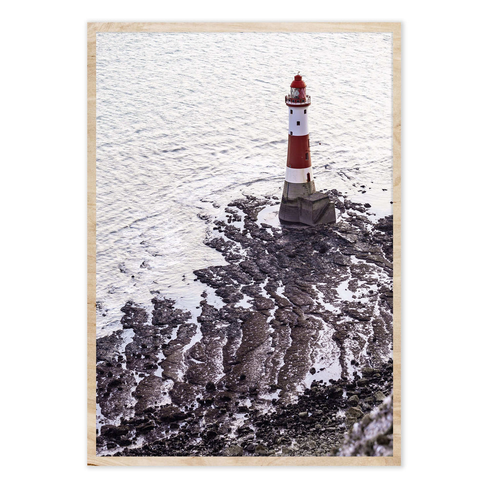 Red Lighthouse Photographic Print
