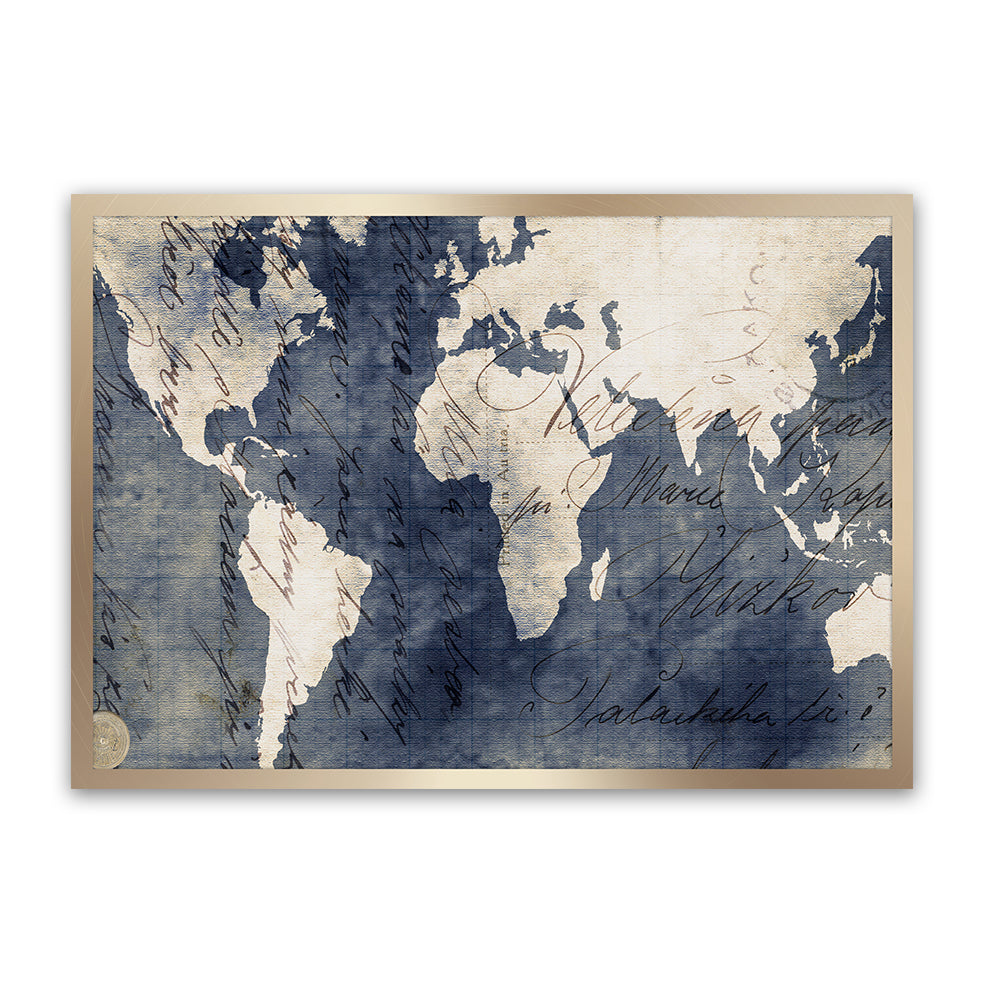 Scroll World Map