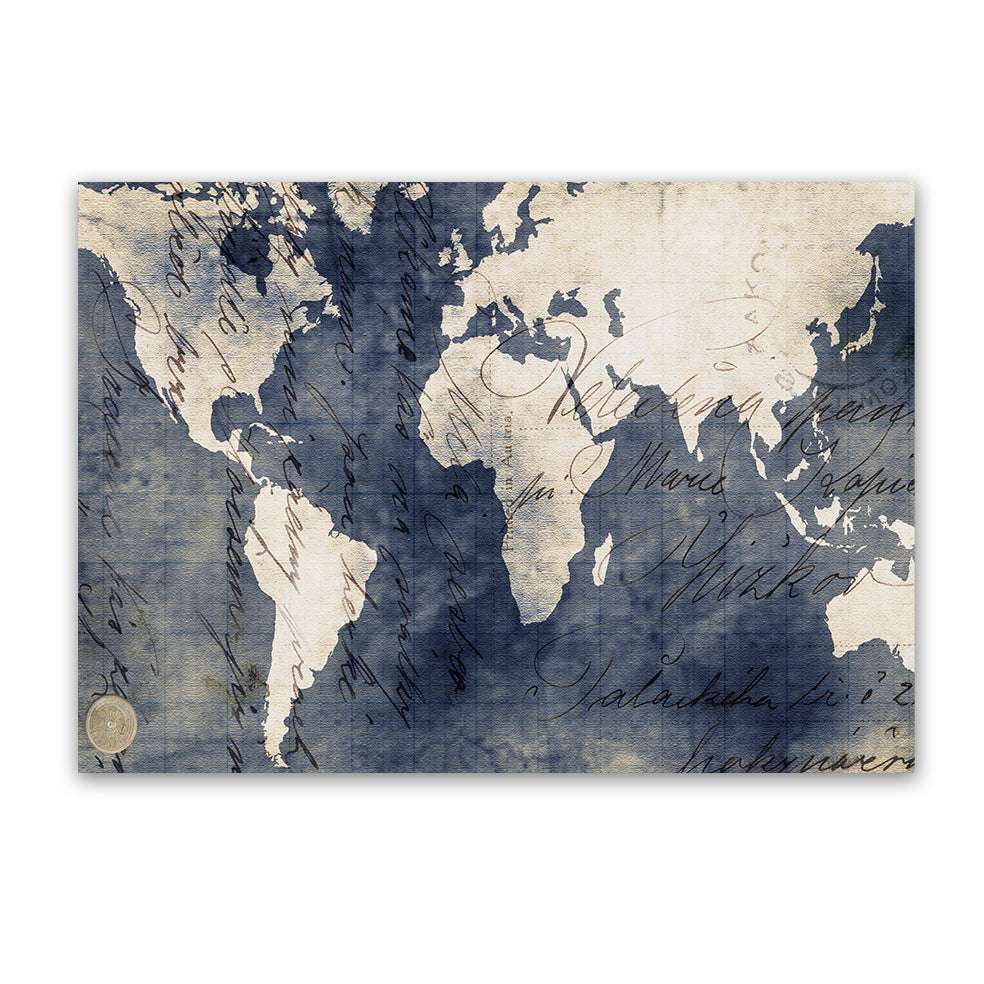 Scroll World Map