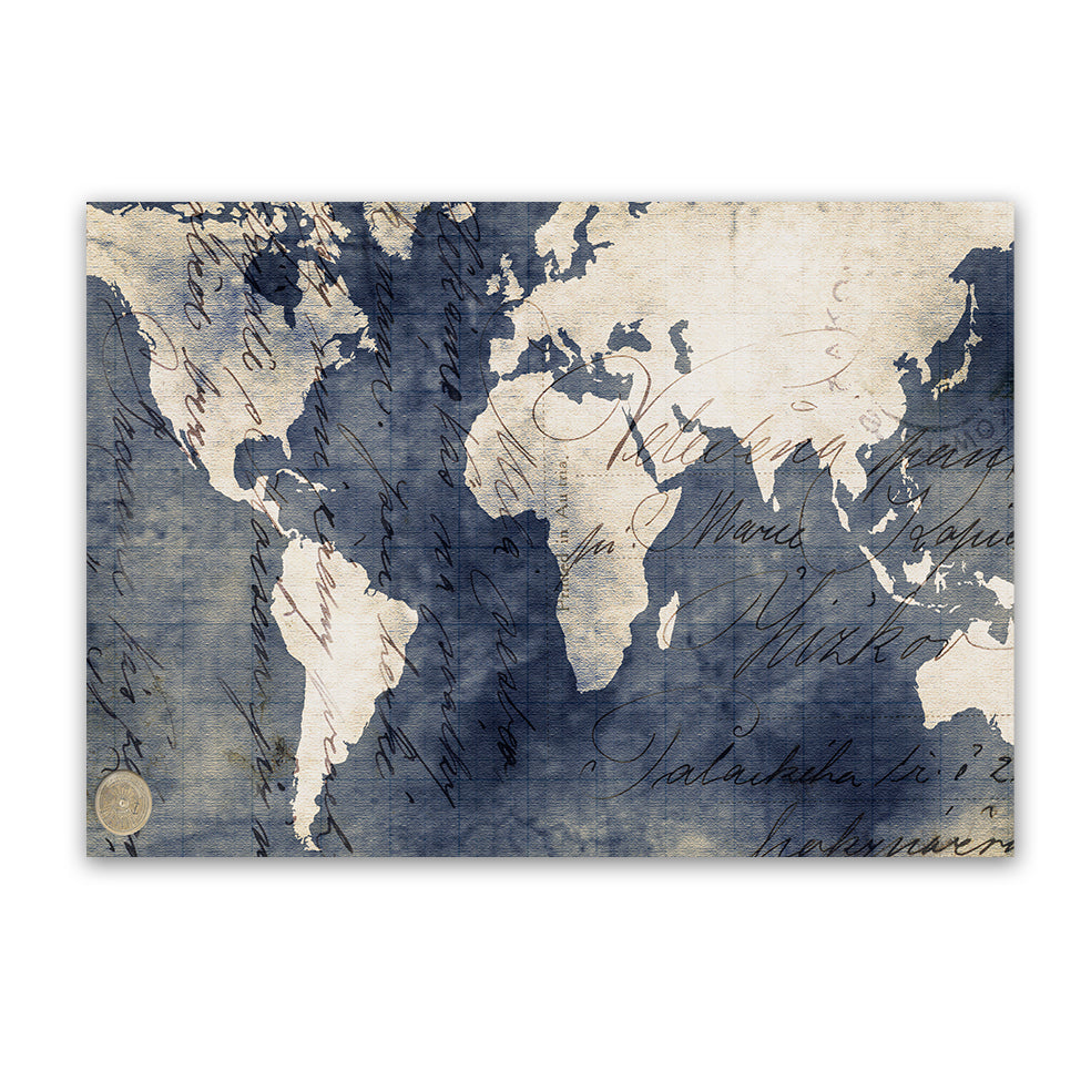 Scroll World Map