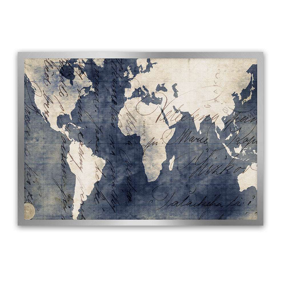 Scroll World Map