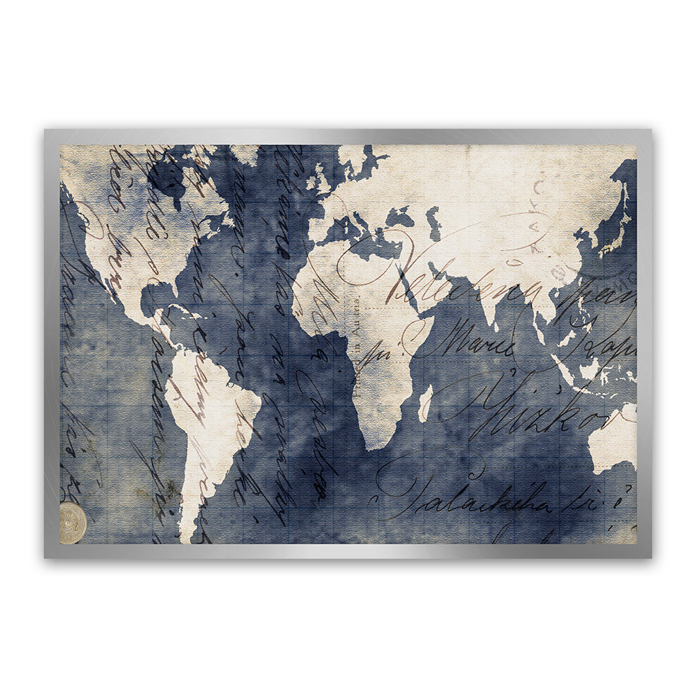 Scroll World Map