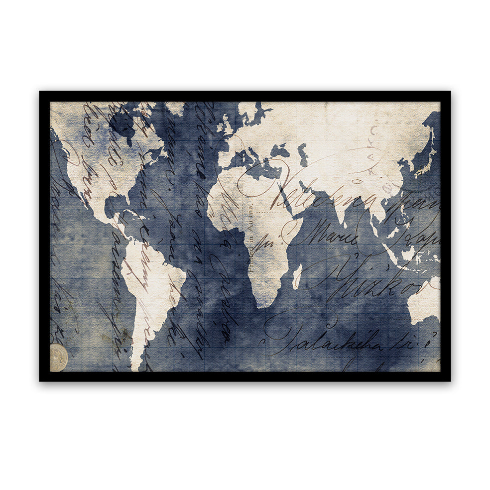 Scroll World Map
