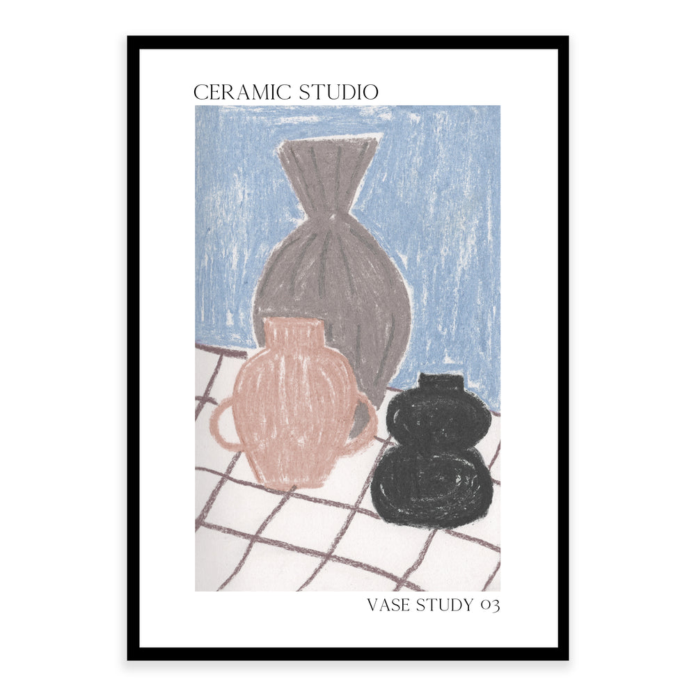 Ceramic Studio Vase Study 03
