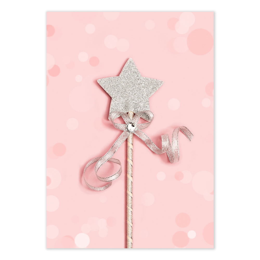 Pink Wish Festive Print