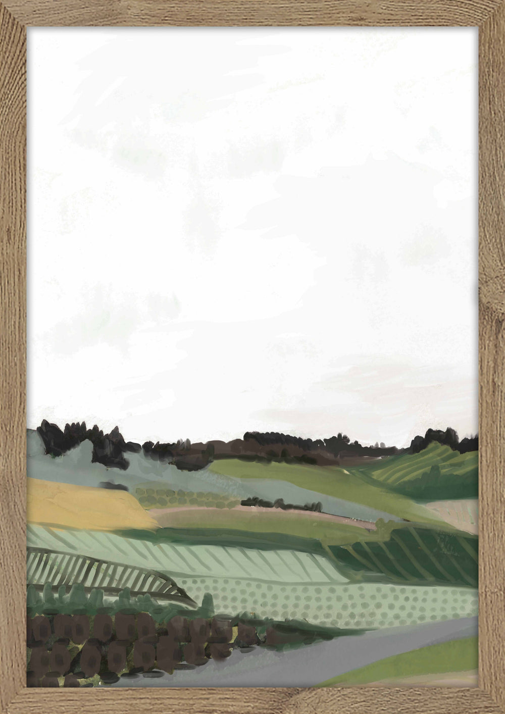 Green Fields Portrait