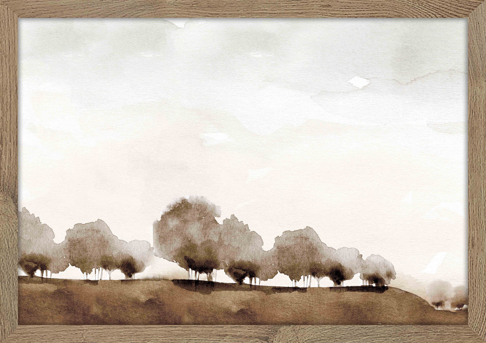 Watercolour Trees