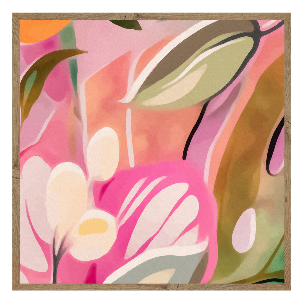 Bright Bouquet Colourful Abstract Print