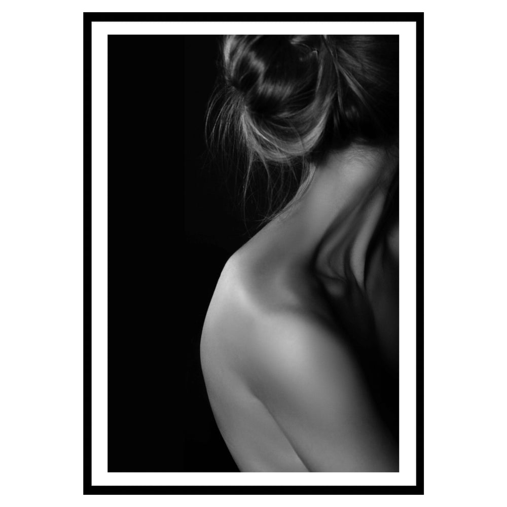 Curves Black and White Portrait