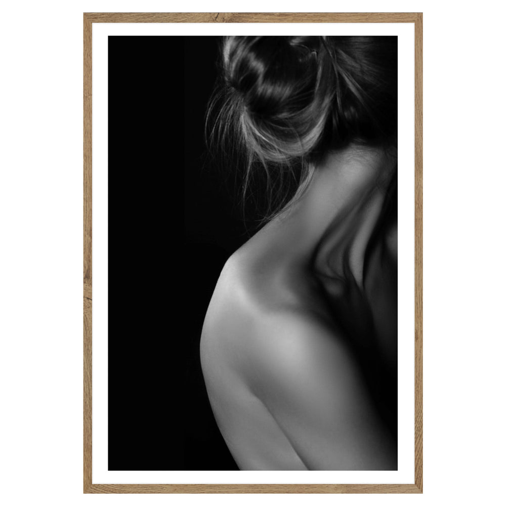 Curves Black and White Portrait