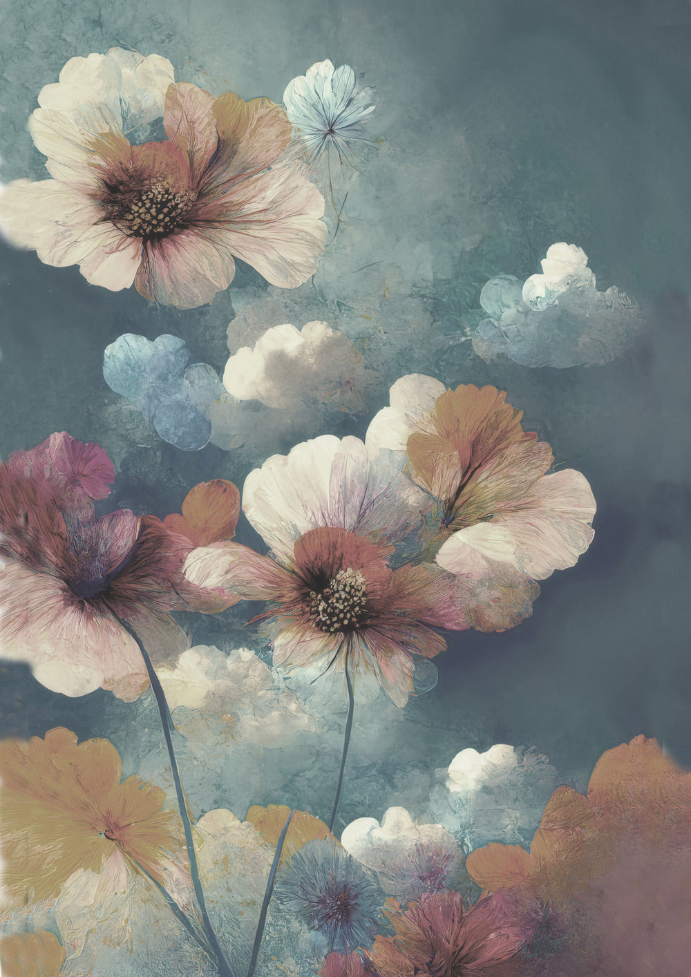 Soft Floral Watercolour