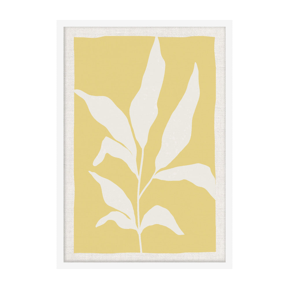 Lemon Leaf Abstract Wall Art