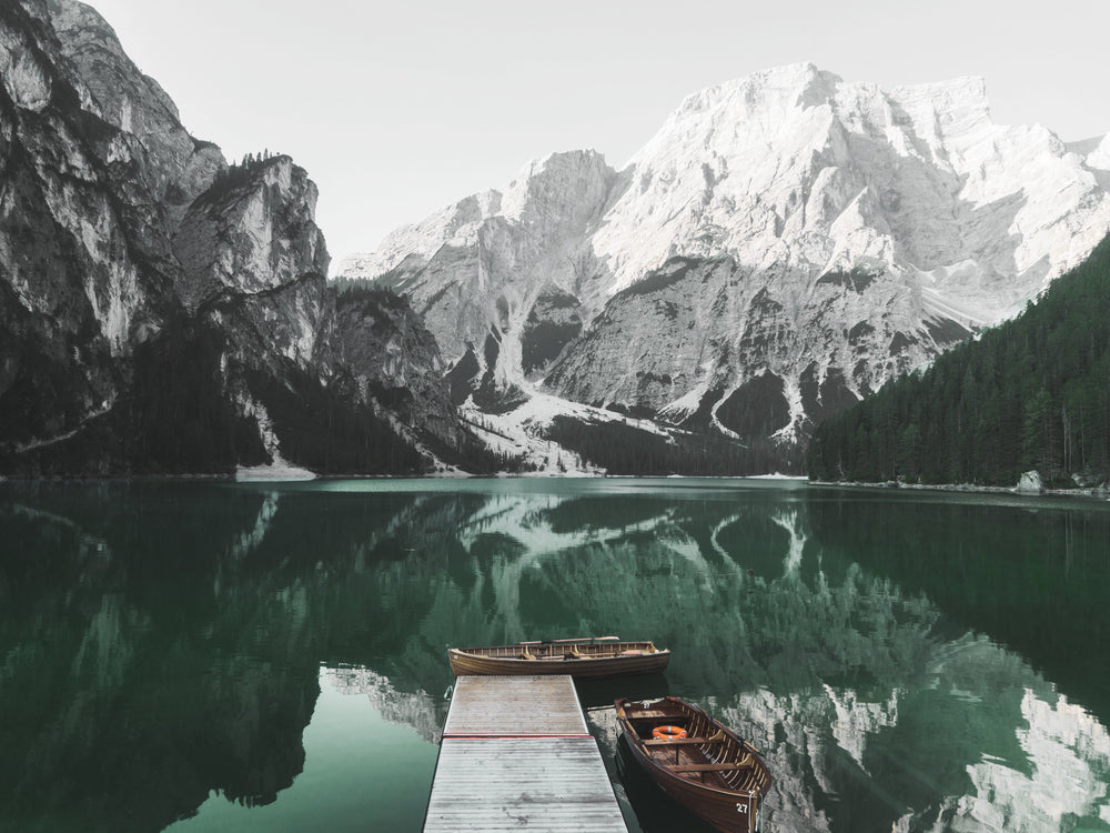 Mountain Lake Scene