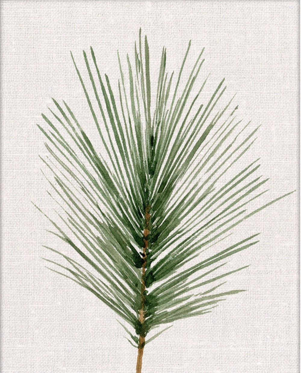 Green Pine Botanic Print