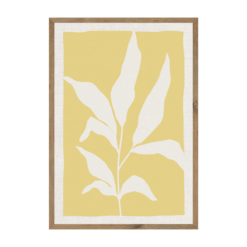 Lemon Leaf Abstract Wall Art