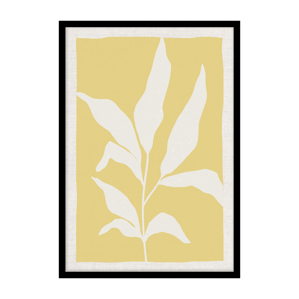 Lemon Leaf Abstract Wall Art